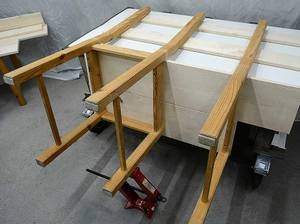 Build your own corner bench and jack it up