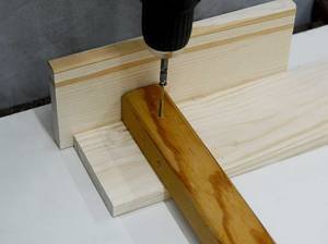 Build your own corner bench and screw it on