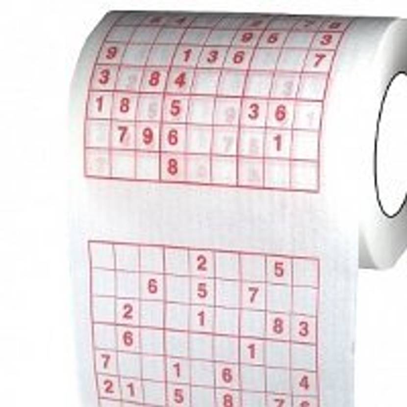toilet paper holder sudoku