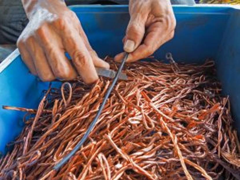 Recycling copper